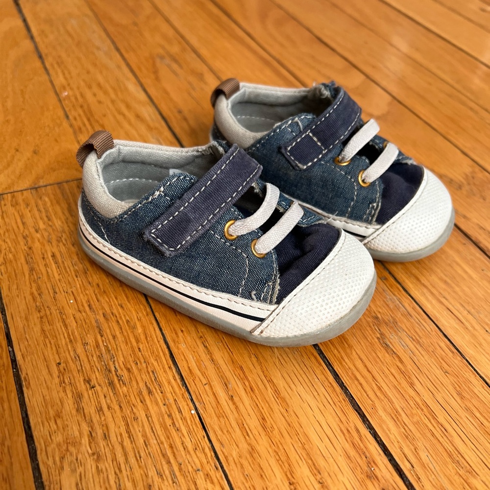 See Kai Run Stevie Sneakers (first walkers) - Navy - Size 5